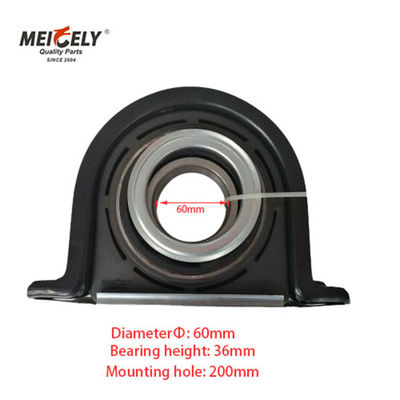 Vòng bi đỡ trục truyền động bằng thép+cao su 60mm*36mm*200mm cho xe tải Daf/VOL-VO/Ive-co
