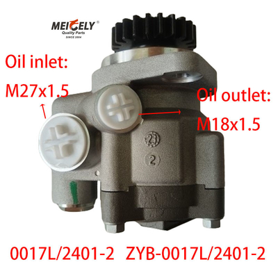 Stock OE 0017L/2401-2 Máy bơm tay lái phụ cho động cơ FAW 6DM3