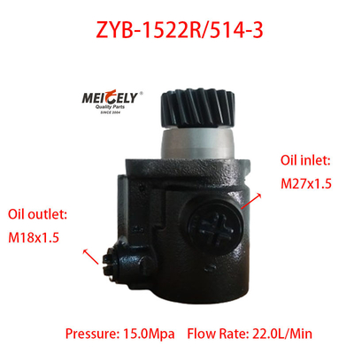 Sản phẩm mới ZYB-1522R/514-3 Máy bơm tăng cường lái cho Foton Ouman