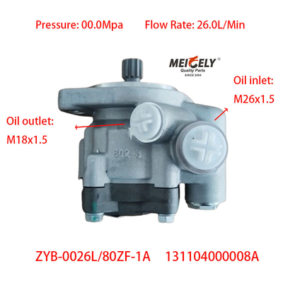 131104000008A Xe tải hạng nặng HOWO Máy bơm tăng tay lái