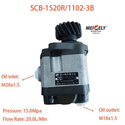 SCB-1520R/1102-3B Máy bơm tăng cường lái cho xe tải Shacman