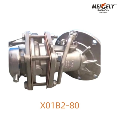 X01B2-80 Valve chân dòng chảy sạch Giải pháp siêu vệ sinh cho hoạt động xe tăng