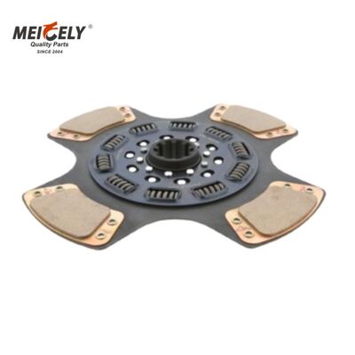 OE 128257 Heavy Duty Clutch Disc cho xe tải MACK với đệm ma sát gốm đường kính 15-1/2 inch và lò xo giảm rung