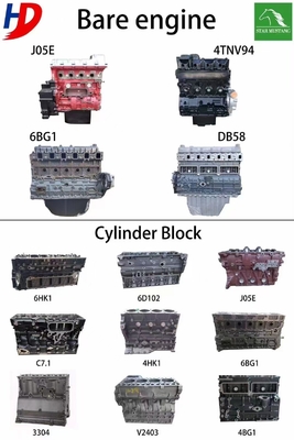 Khỏe mạnh cấu trúc gọn gàng cứng bộ phận động cơ rỗng bộ phận máy đào Komatsu