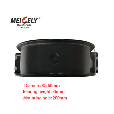 Vòng bi đỡ trục truyền động bằng thép+cao su 60mm*36mm*200mm cho xe tải Daf/VOL-VO/Ive-co