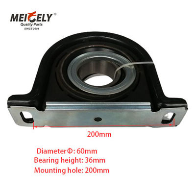 Vòng bi đỡ trục truyền động bằng thép+cao su 60mm*36mm*200mm cho xe tải Daf/VOL-VO/Ive-co