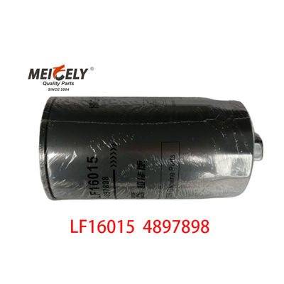 LF16015 Lọc dầu xe tải cho Fleetguard Cum-mins Daf với giấy lọc + cấu trúc sắt kích thước tiêu chuẩn OEM