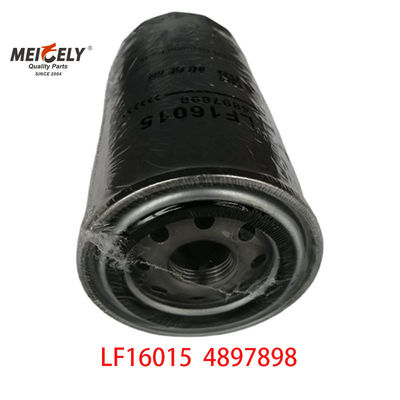 LF16015 Lọc dầu xe tải cho Fleetguard Cum-mins Daf với giấy lọc + cấu trúc sắt kích thước tiêu chuẩn OEM