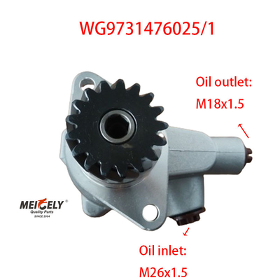 Máy bơm tay lái điện WG9731476025/1 Cho xe tải nặng Howo A7