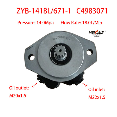 Dòng sản phẩm chất lượng cao Dongfeng Cummins Lái Vane Power Pump