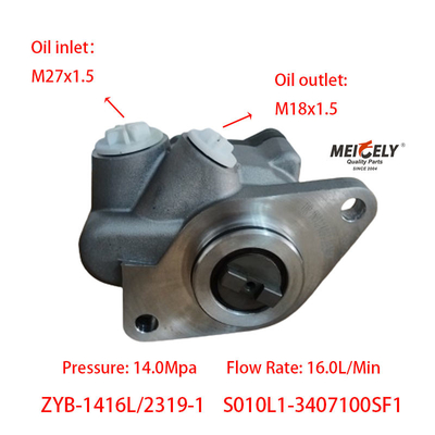 S010L1-3407100SF1 Yuchai Engine Booster Pump Lái xe