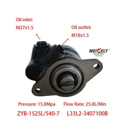 Máy bơm lái L33L2-3407100B cho động cơ khí tự nhiên Yuchai