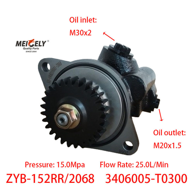 Máy bơm lái điện 3406005-T0300 Đối với phụ tùng xe tải Dongfeng