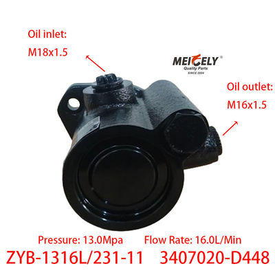 Các bộ phận động cơ ZYB-1316L/231-11 Weichai Deutz máy bơm tay lái
