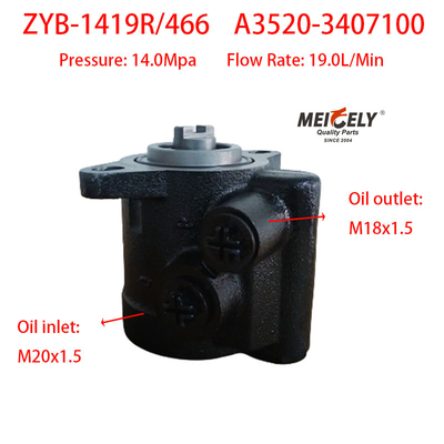 ZYB-1419R/466 Máy bơm đẩy lái A3520-3407100 Đối với YC6108ZLQB