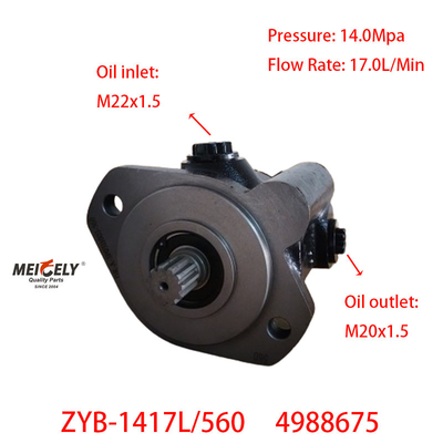 Cummins ISD ISDE 4BT Động cơ 4988675 Máy bơm thủy lực