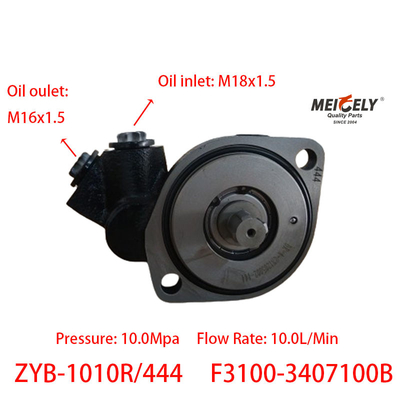 F3100-3407100B Yuchai 4F Bơm Vane Bơm đẩy lái phải