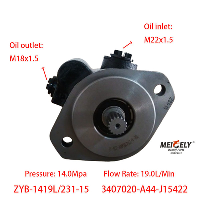 Máy bơm tay lái điện cao cấp ZYB-1419L/231-15 Weichai Deutz