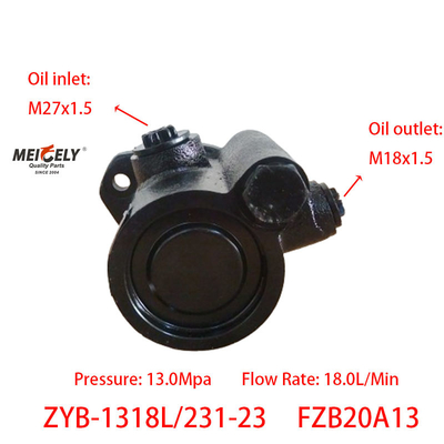 Dandong Huanghai Yutong ZYB-1318L/231-23 Máy bơm điều khiển điện