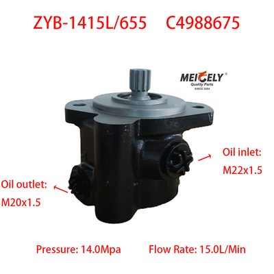Máy bơm tay lái C4988675 cho động cơ ISDE của Dongfeng Cummins