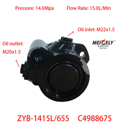 Máy bơm tay lái C4988675 cho động cơ ISDE của Dongfeng Cummins