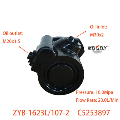 Máy bơm tay lái điện C5253897 Phân bộ xe tải cho động cơ CUMMINS 6CT