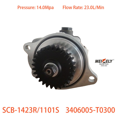 Máy bơm bánh răng SCB-1423R/1101S Máy bơm lái phụ cho Dongfeng Renault