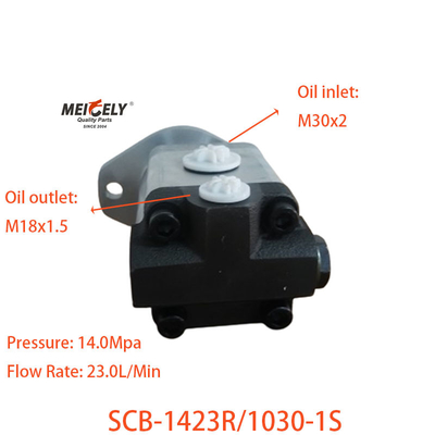 Máy bơm tay lái điện SCB-1423R/1030-1S cho trục trước kép Jiefang J6
