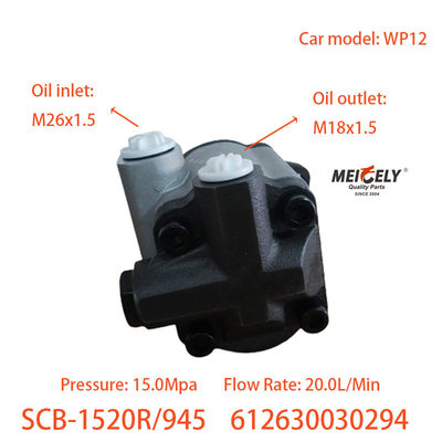 Máy bơm lái điện Weichai 612630030294 Cho động cơ Weichai WP12