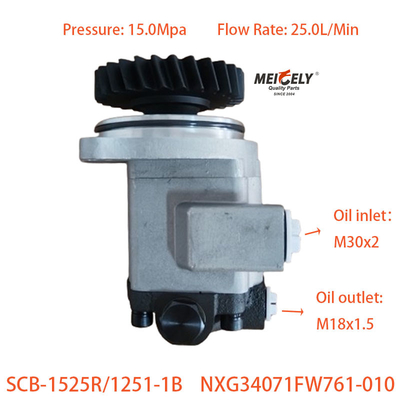 Xe tải khai thác cơ thể rộng NXG34071FW761-010 Máy bơm điều khiển máy bơm dầu