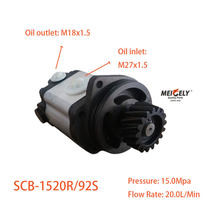 SCB-1520R/92S Máy bơm lái mới hiệu suất cao cho Weichai