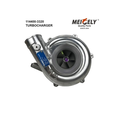 Máy tăng áp RHE6 114400-3320 VA720015 114400-3320 E61CND-S0015G 6T611 Hitachi Excavator EX200-5 Với động cơ 6BG1T