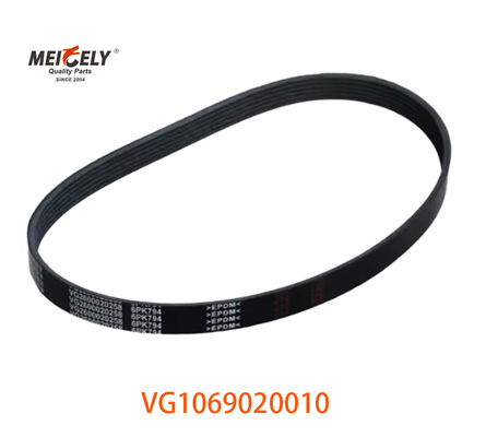 Nhập xưởng bán buôn VG1069020010 Đường dây đai Giá tốt nguyên bản cho HOWO Truck 8PK1050