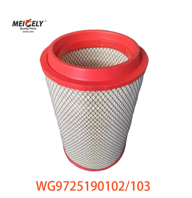 Trọng tâm bộ lọc không khí WG9725190102 cho SINOTRUK HOWO WG9725190103