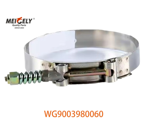 OEM WG9003980060 Clamp ống mạnh cho SINOTRUK HOWO