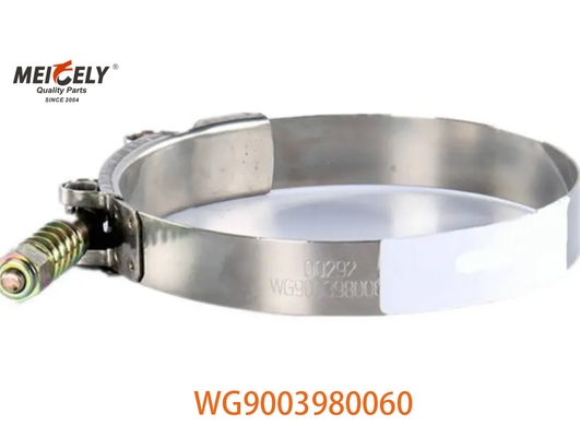 OEM WG9003980060 Clamp ống mạnh cho SINOTRUK HOWO