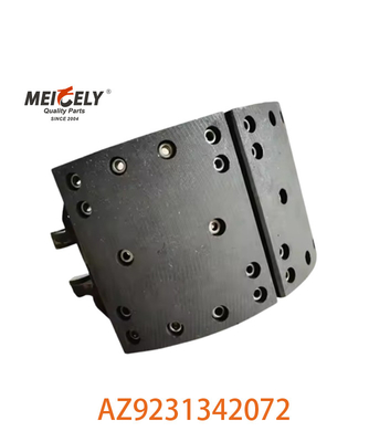 Công suất cao AZ9231342072 Semi-Metal Brake Shoe Assembly cho SINOTRUK HOWO