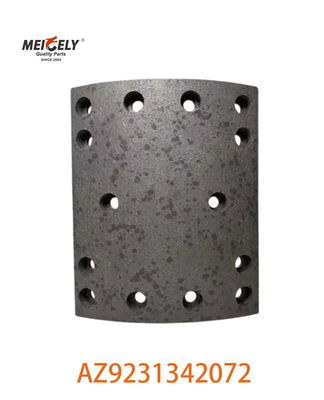 Công suất cao AZ9231342072 Semi-Metal Brake Shoe Assembly cho SINOTRUK HOWO