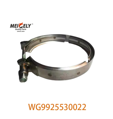 Bộ phận động cơ chính hãng WG9925530022 Clamp ống ống giữa cho xe tải SINOTRUK