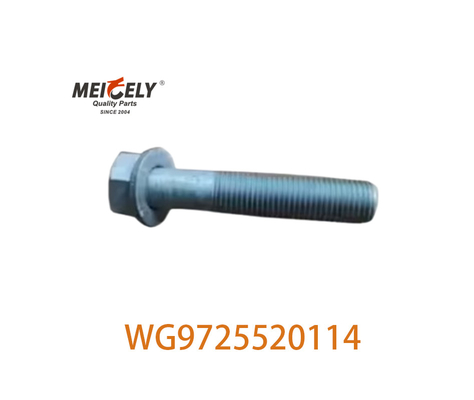 Chất lượng tốt được sử dụng cho các bộ phận xe tải SINOTRUK V-type thrust rod bolt WG9725520114