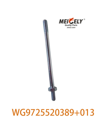 HOT SALE Đĩa thép phía sau Trung tâm Bolt WG9725520389+013 cho Sinotruk