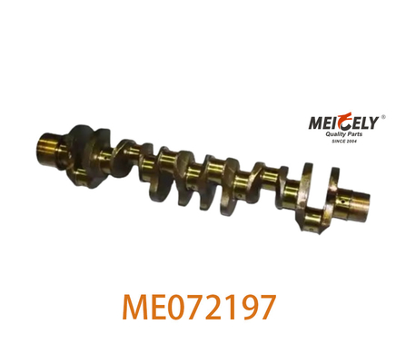 Bộ phận máy đào ME072197 Crankshaft cho động cơ 6D16 cho Mitsubishi