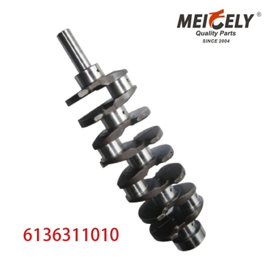 6136-31-1010 HFC1040 Crankshaft động cơ cho máy đào Komatsu