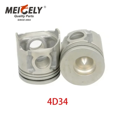 4D34 Bộ phận động cơ máy đào piston cho động cơ Mitsubishi ME018277