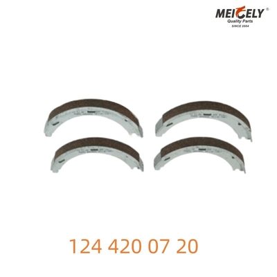 124 420 07 20 OEM bộ giày phanh đậu xe cho Mercedes-Benz