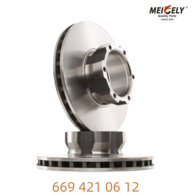 Thép rèn 669 421 06 12 đĩa phanh Sức mạnh không có đối thủ cho Mercedes-Benz