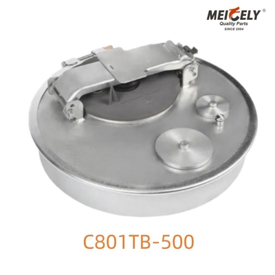 C801TB-500 Cast Iron Hooped Manhole Cover Tank Truck's Ideal Sealing