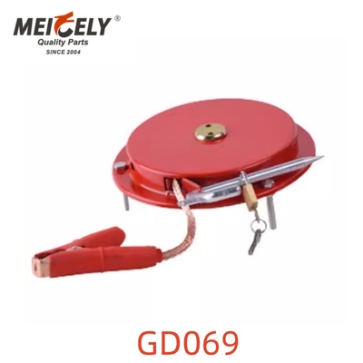 Đường cuộn điện tĩnh Đường cuộn kéo lại Cỗ chứa xe tải Đường cuộn đất OEM GD069