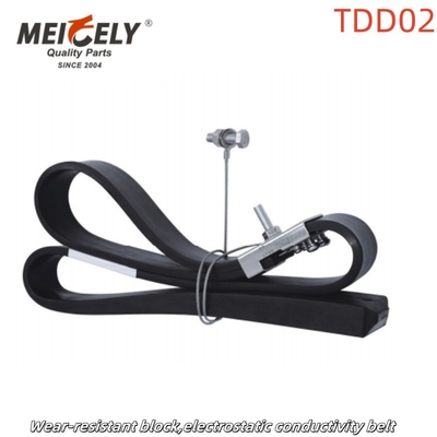 Chiếc xe ô tô dây đai điện chống tĩnh dây đai đất OEM TDD01 TDD02 Đối với xe tải xe tăng