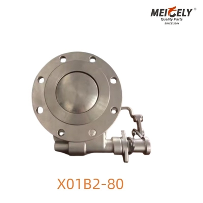 X01B2-80 Valve chân dòng chảy sạch Giải pháp siêu vệ sinh cho hoạt động xe tăng